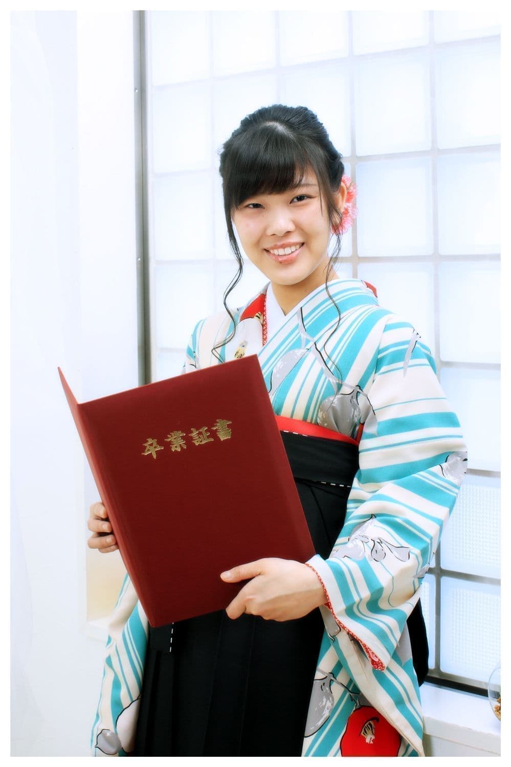 北見市いわぶち卒業式の袴