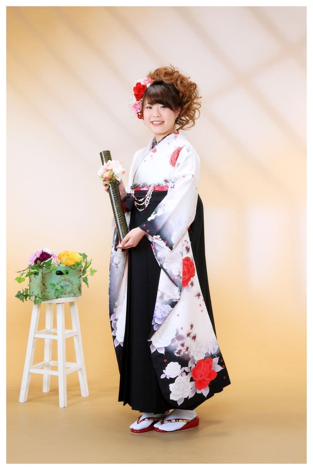 北見市いわぶち卒業式の袴