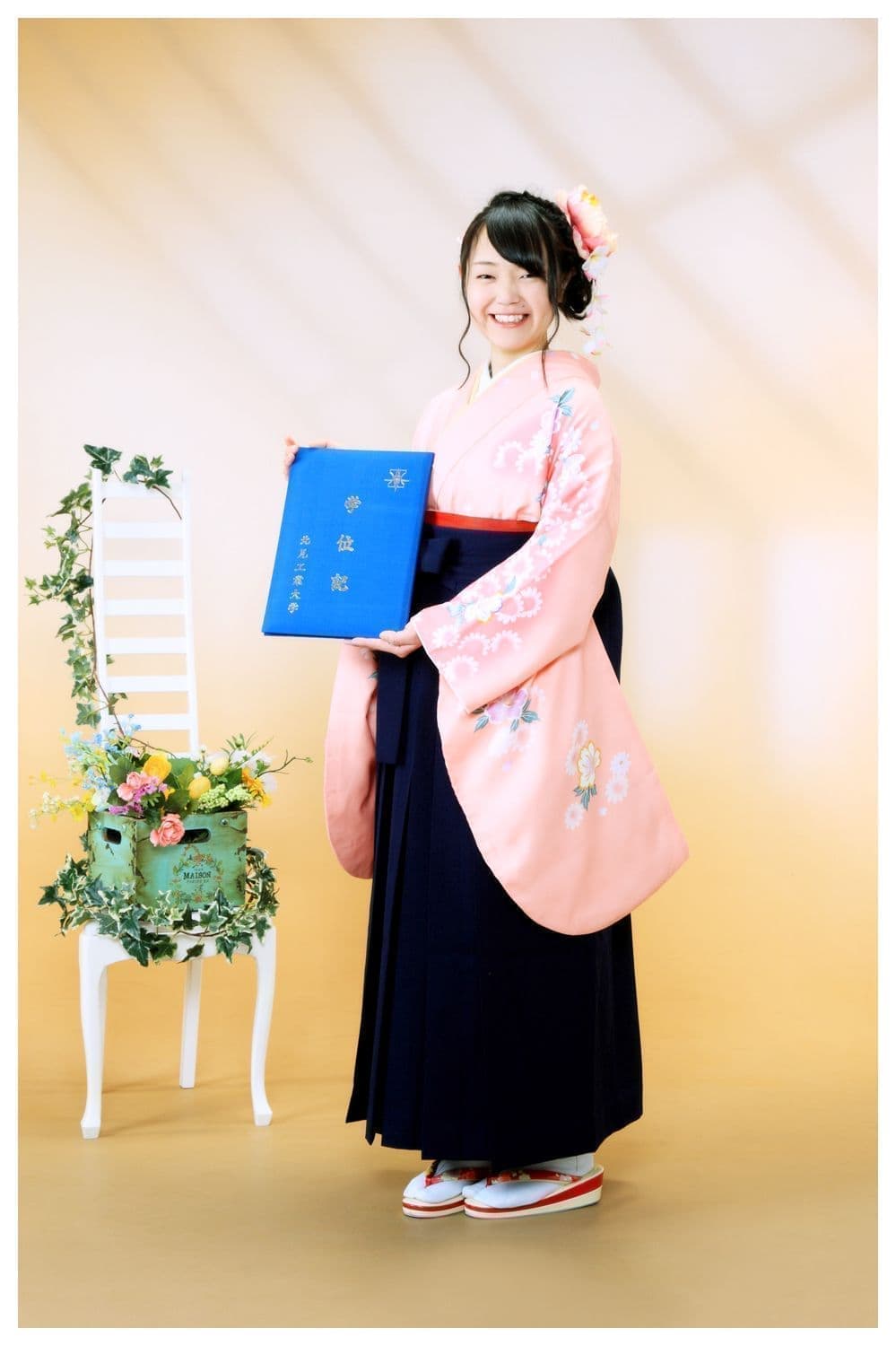 北見市いわぶち卒業式の袴