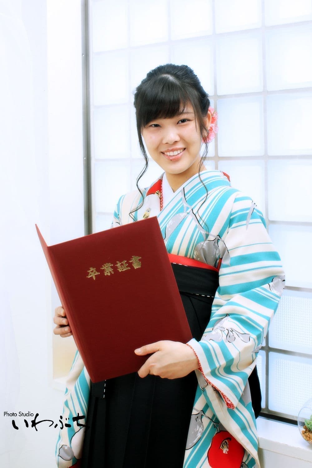 北見市いわぶち卒業式の袴