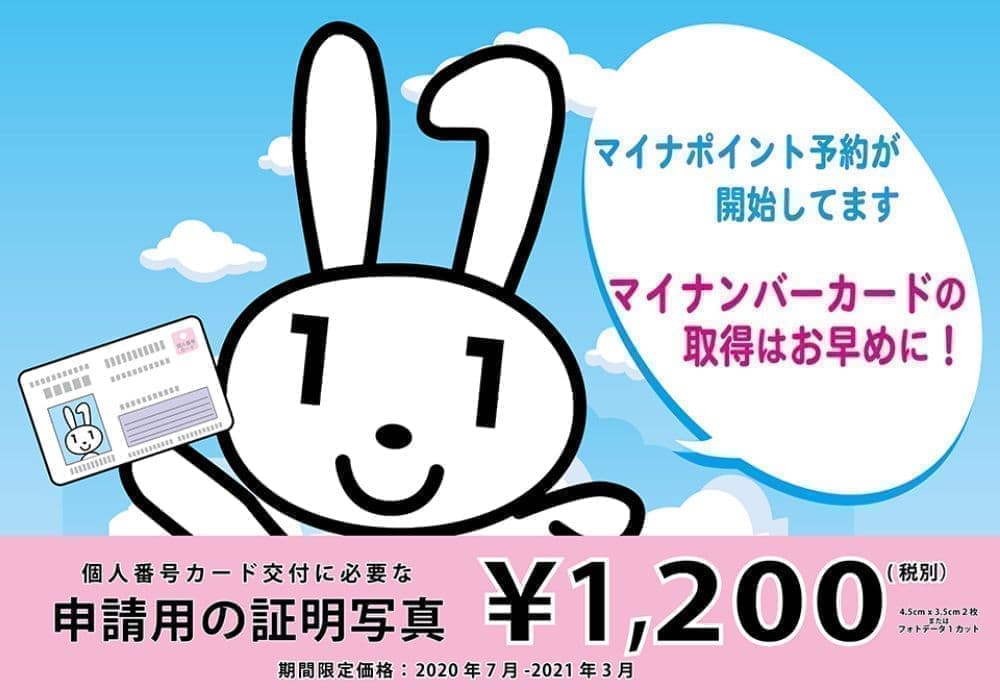 マイナンバー証明写真