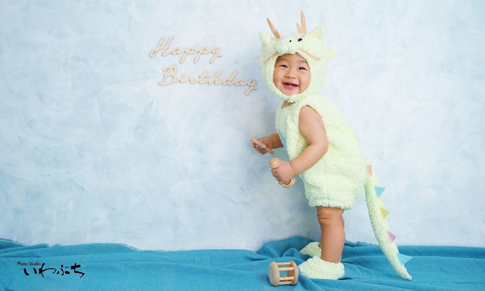 北見　いわぶち　百日　写真　赤ちゃん　ベビーフォト　