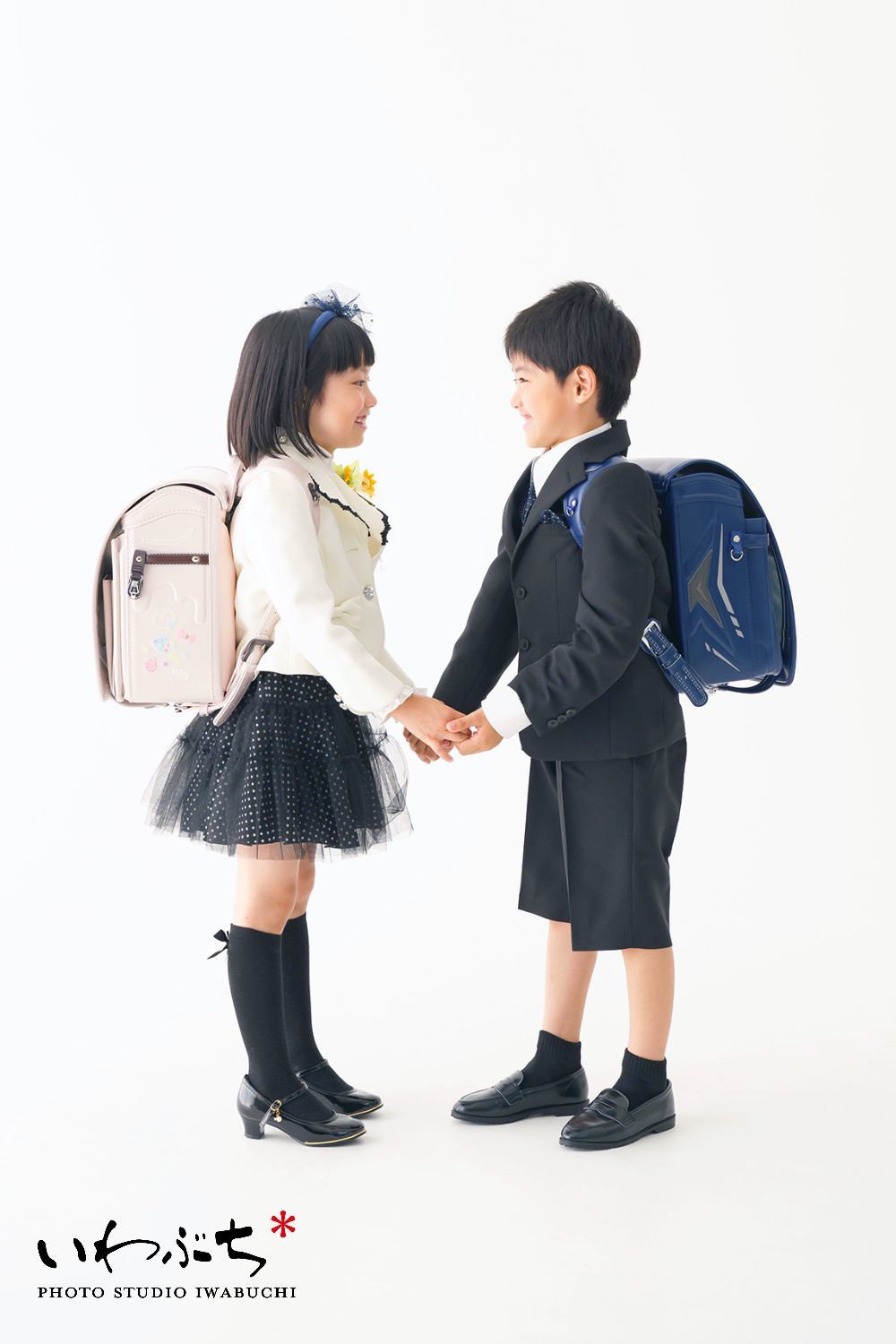北見市　入学　入園　写真　フォトスタジオいわぶち